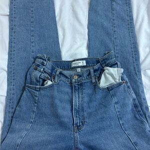 Abercrombie & Fitch Light Blue Ultra High Rise Jeans